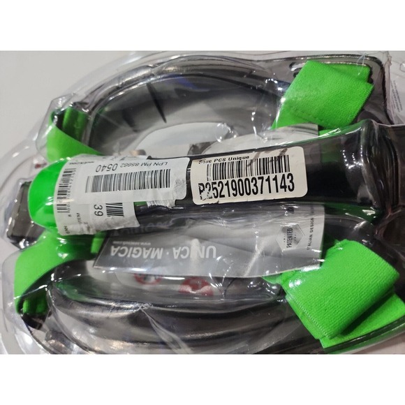 Seac FULL FACE MAGICA L/XL GREY CLEAR/ GREEN LIME Mask Snorkel - Picture 10 of 10